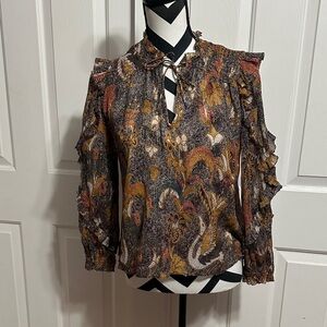 Ulla Johnson Multicolor Floral Blouse